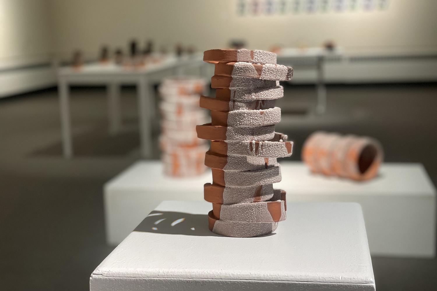 Ceramics, Spring 2021 (from Senior Thesis Exhibition), Emily Trecroci ?21